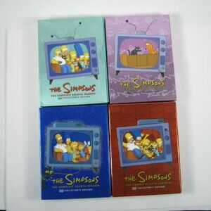 The Simpsons Seasons 2 3 4 and 5 Collectors Edition DVD Box Sets